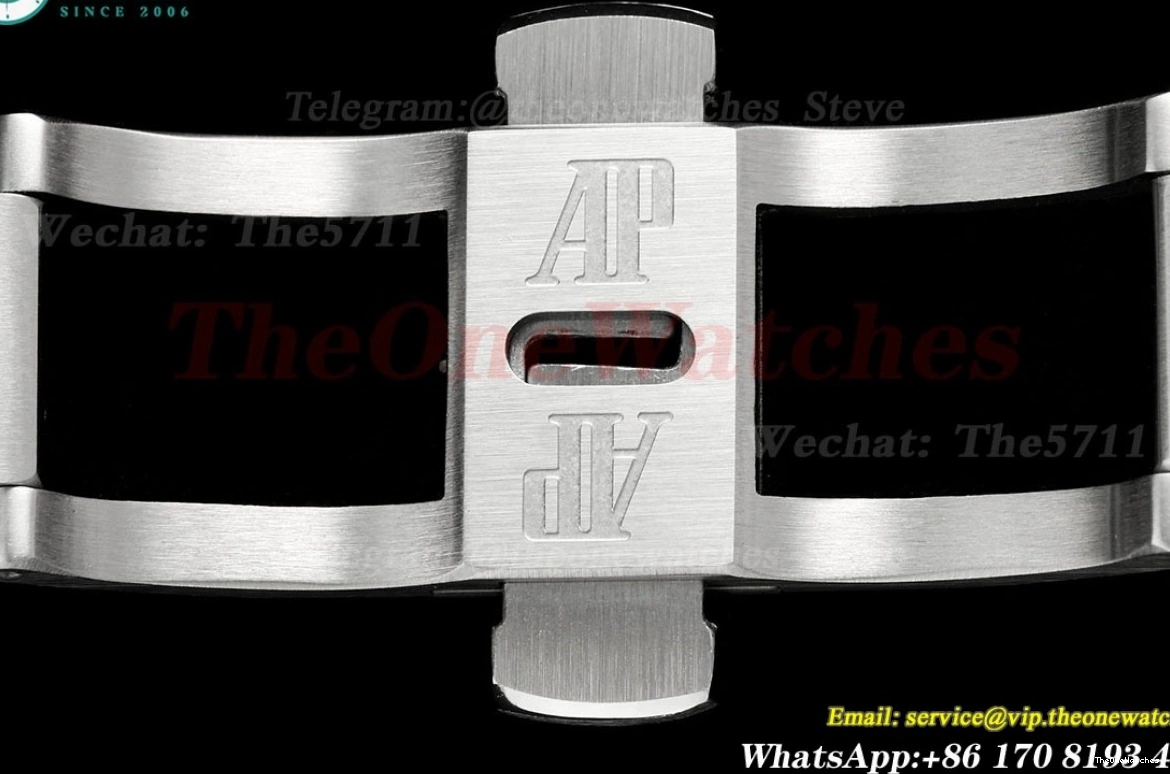 SS TKF 25940SK Black Royal 42mm SS Oak Dial A7750 Offshore 1228